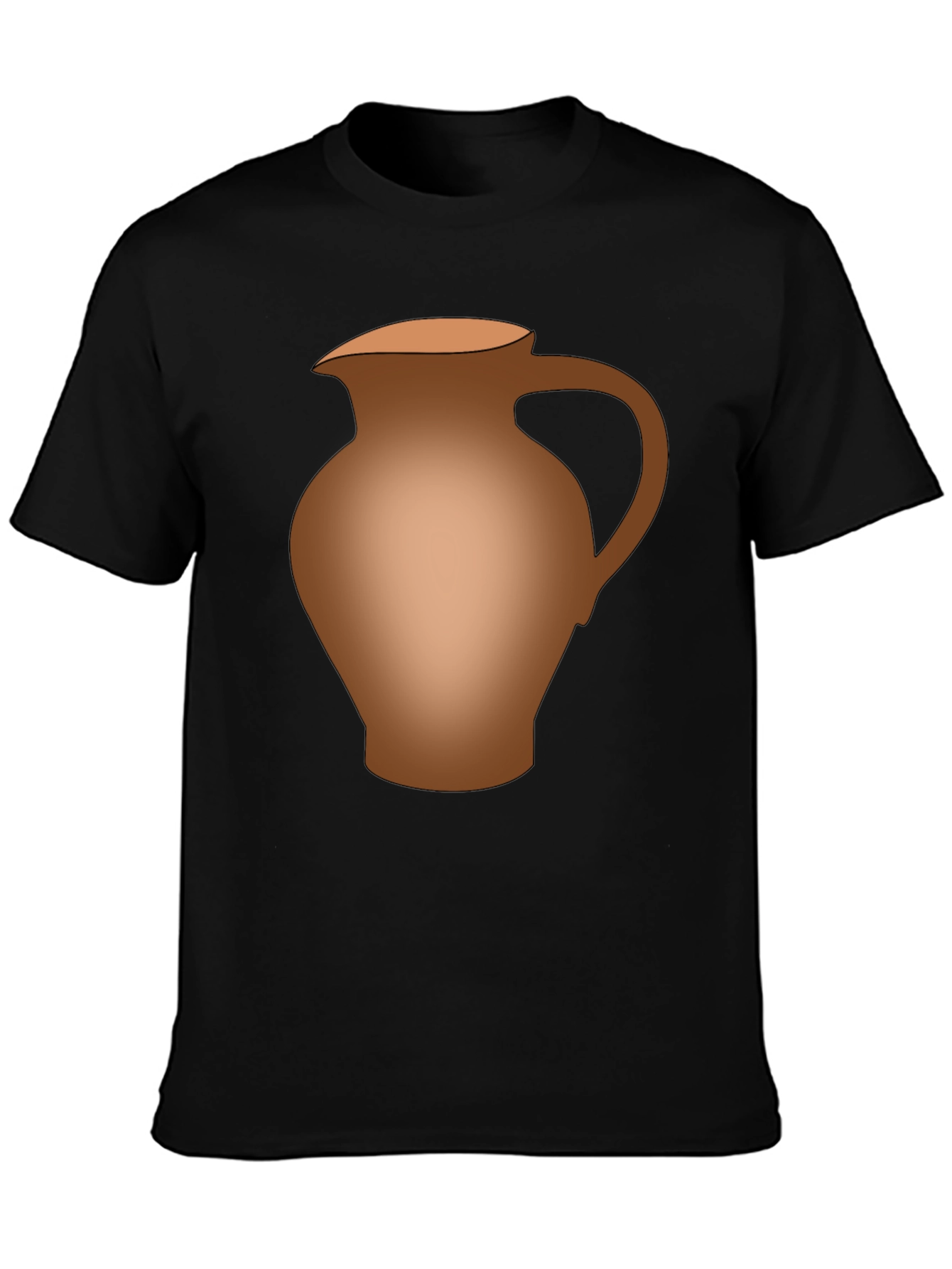 Earthenware Pitcher Graphic Tee - Mens Black T-Shirt