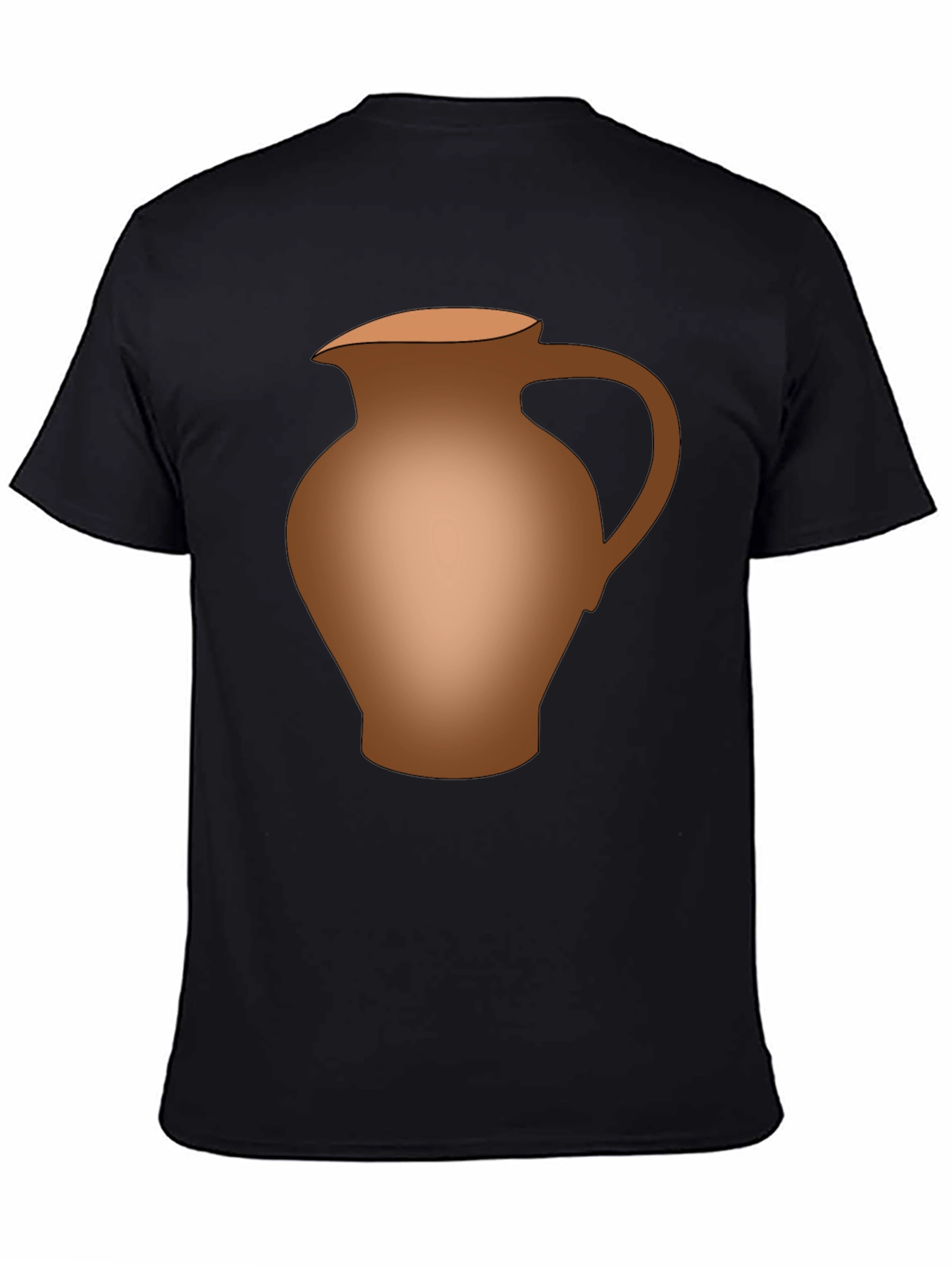 Earthenware Pitcher Graphic Tee - Mens Black T-Shirt