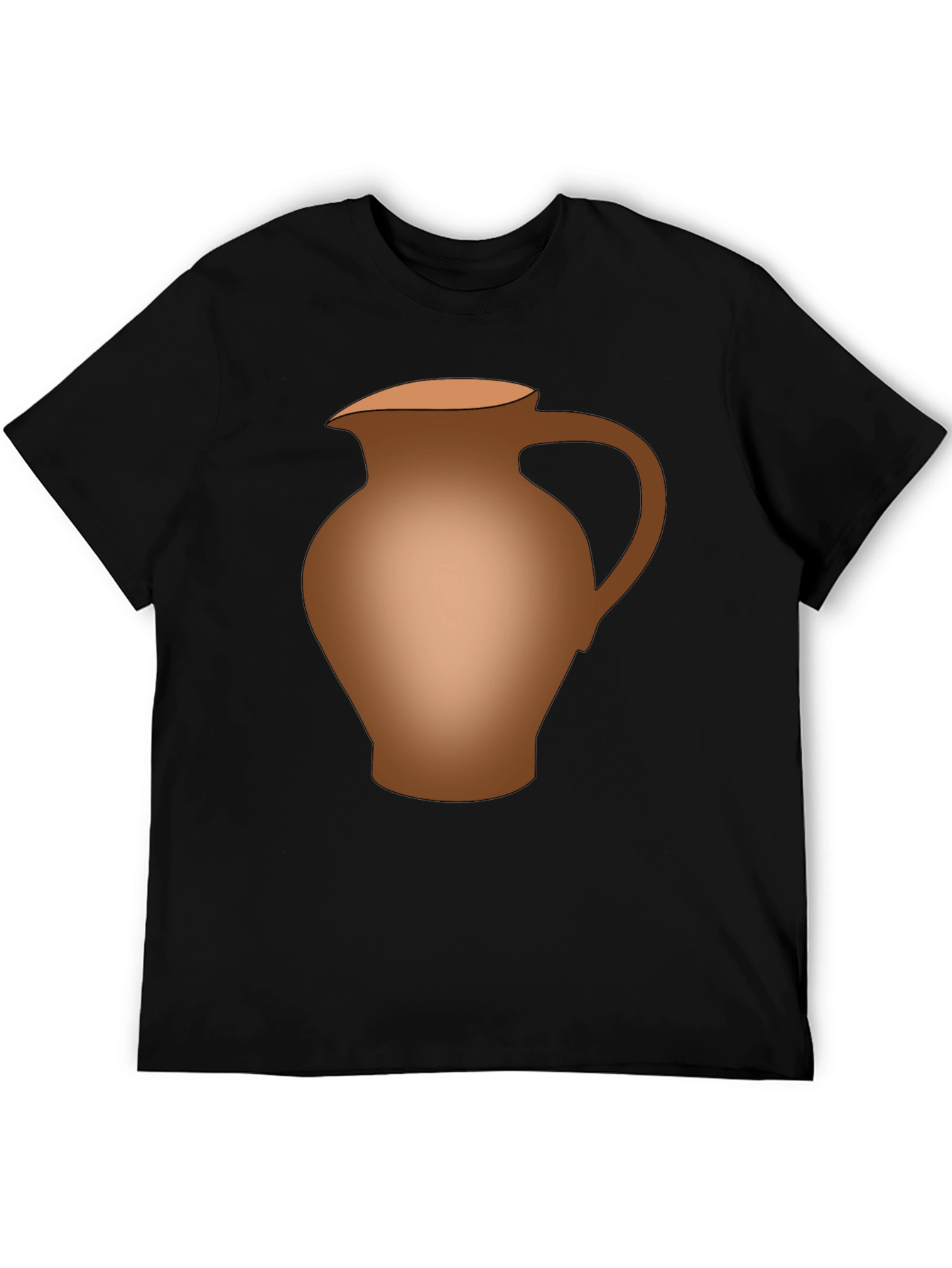 Earthenware Pitcher Graphic Tee - Mens Black T-Shirt