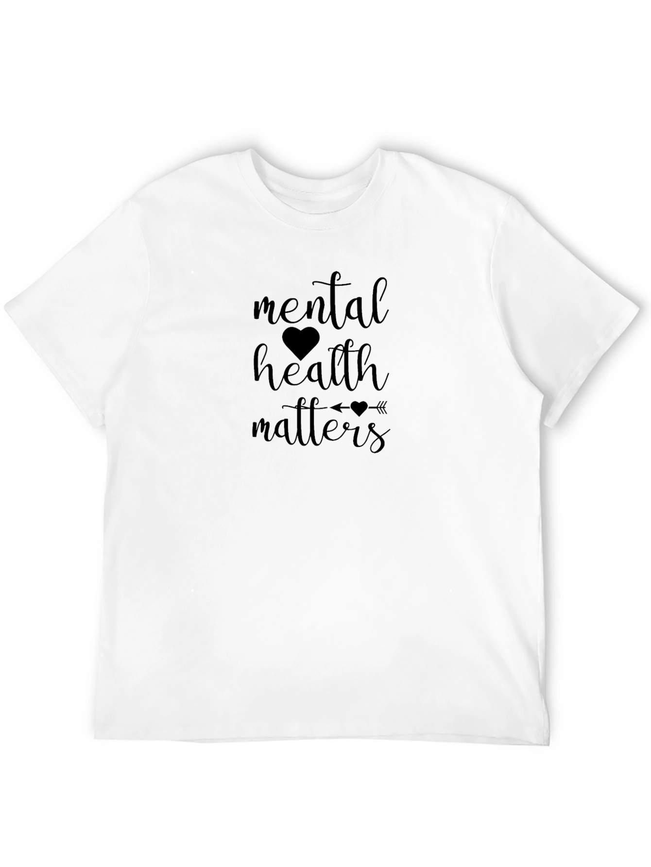 Mental Health Matters Graphic Tee - Black