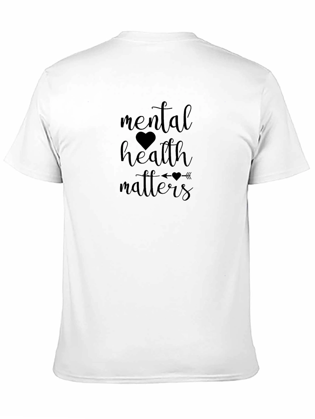 Mental Health Matters Graphic Tee - Black