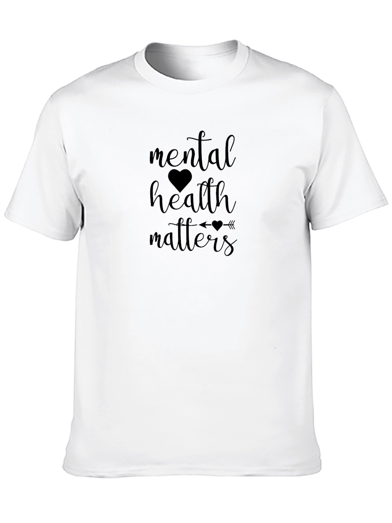 Mental Health Matters Graphic Tee - Black