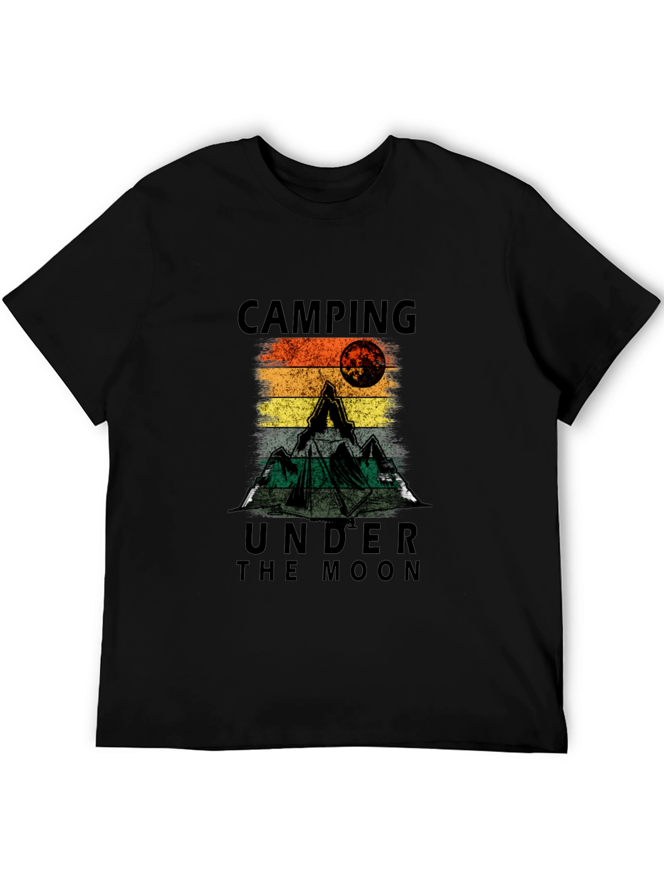 Camping Under the Moon Graphic Tee