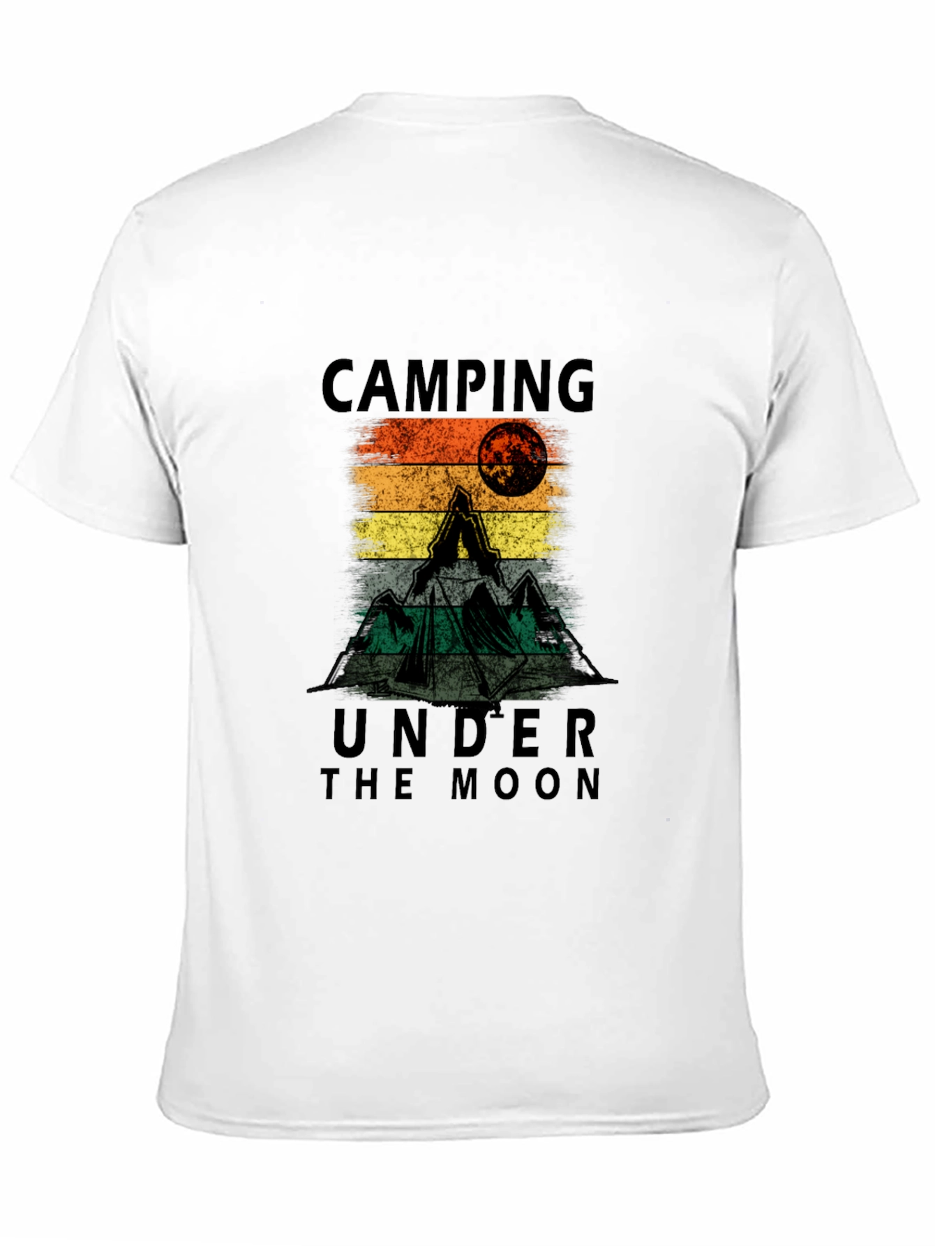 Camping Under the Moon Graphic Tee