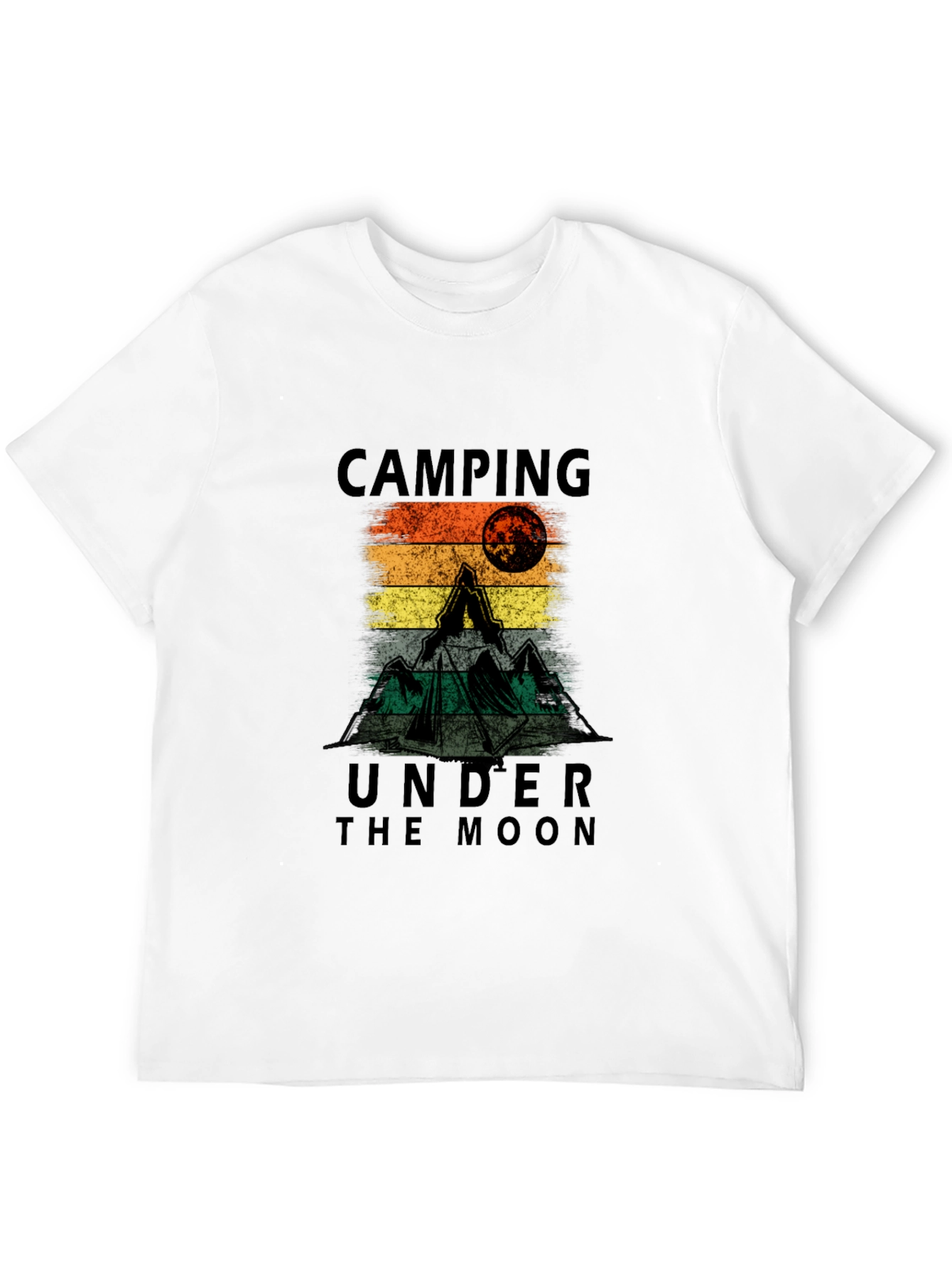 Camping Under the Moon Graphic Tee