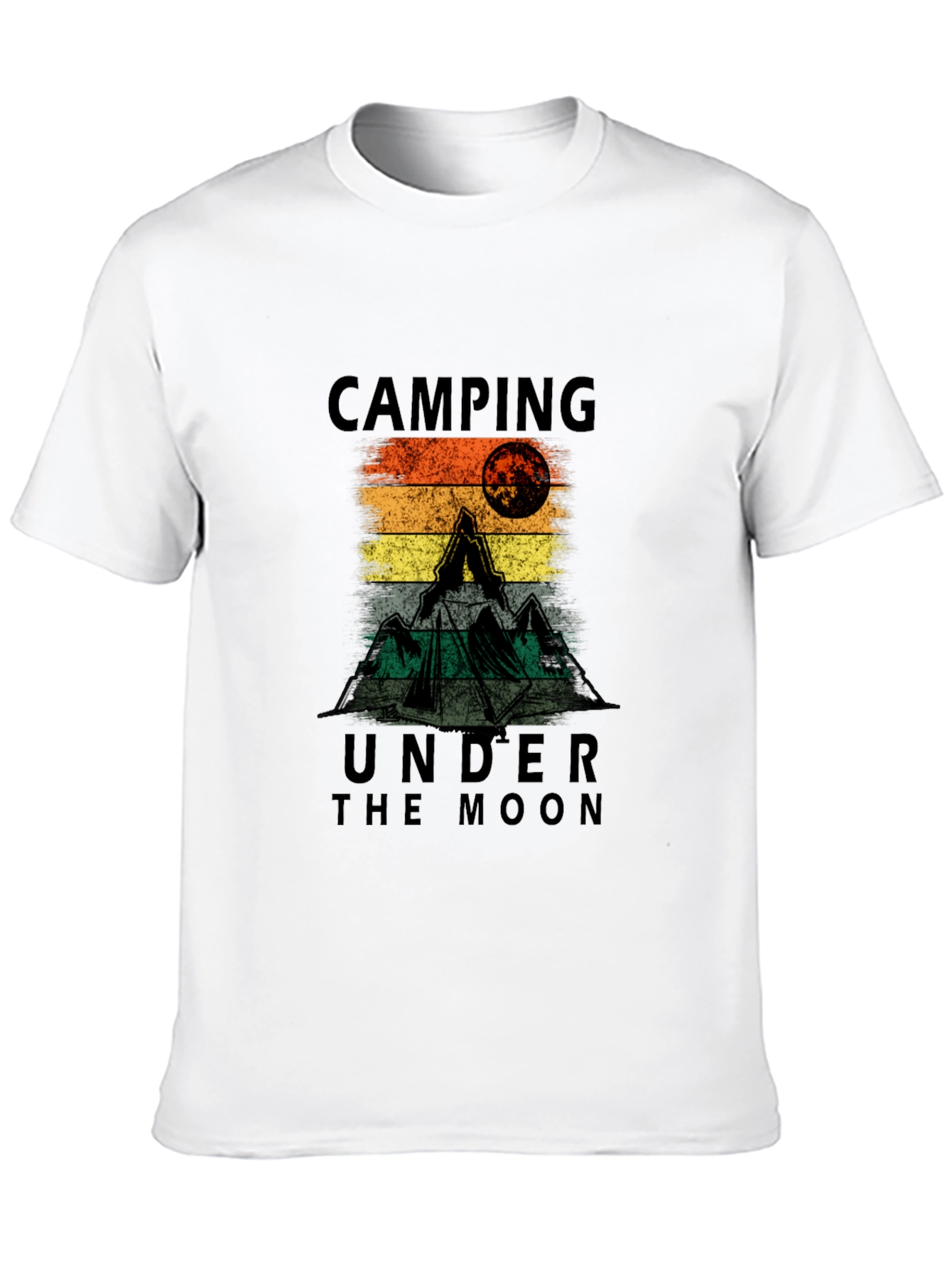 Camping Under the Moon Graphic Tee