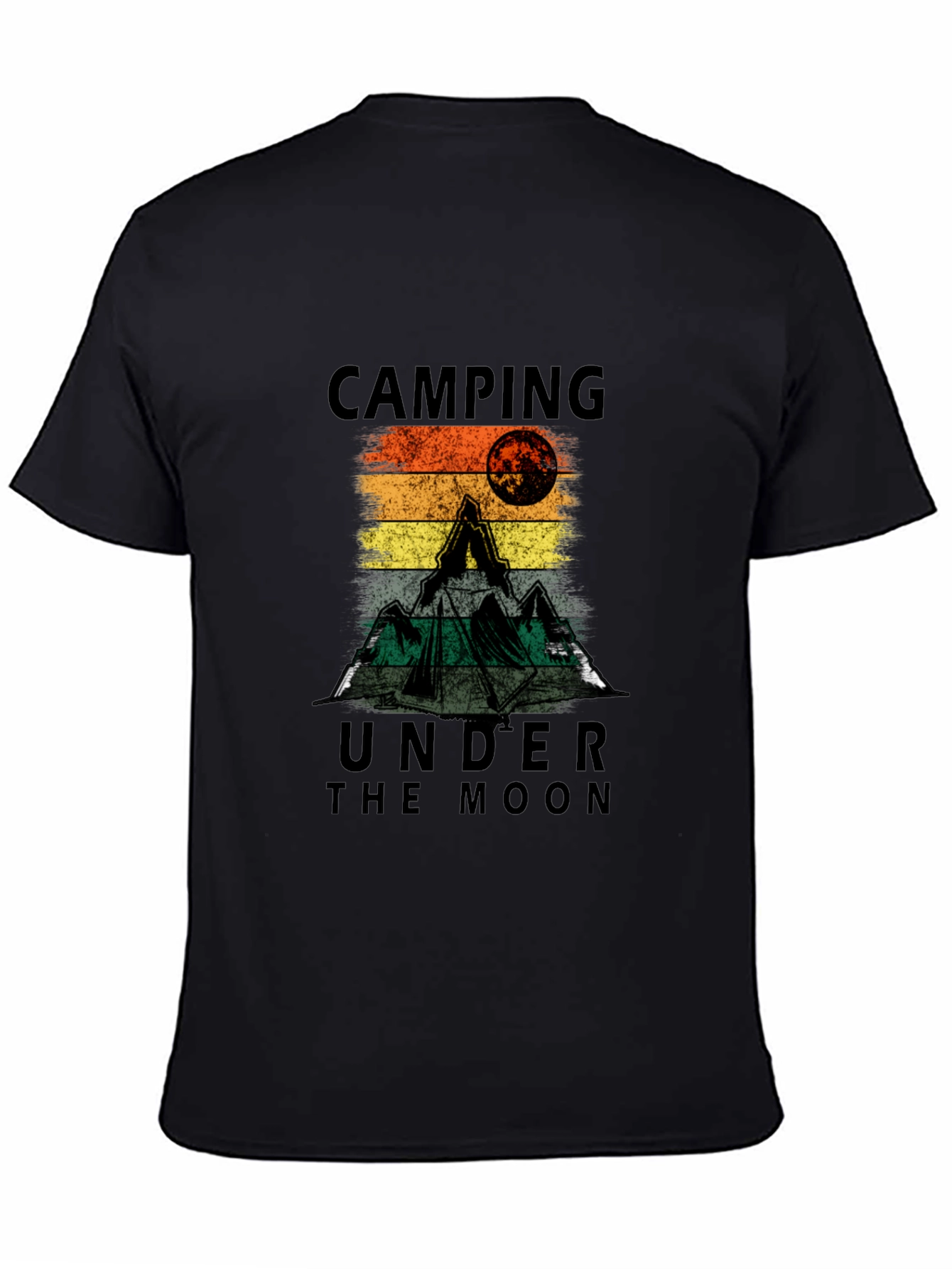 Camping Under the Moon Graphic Tee