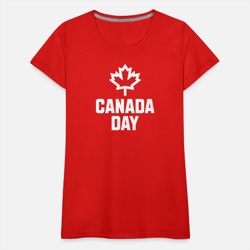 Canada Day T-Shirt featuring Maple Leaf