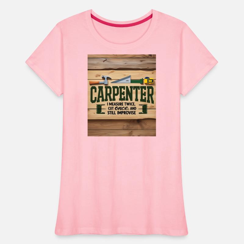 Carpenter T-Shirt Hammer and tools Design