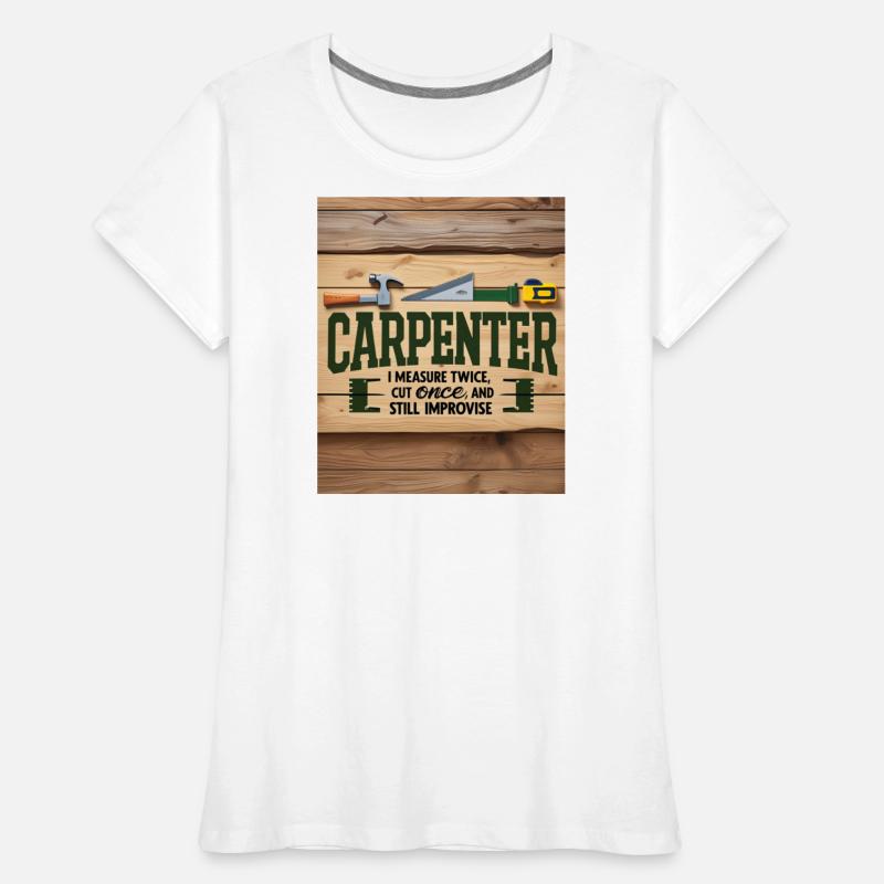 Carpenter T-Shirt Hammer and tools Design