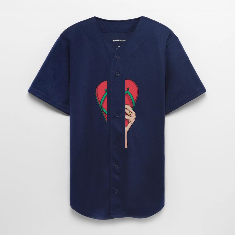 cartoon-style illustration of a hand holding a red