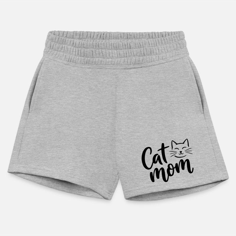 Cat Mom Logo – Cute Lying Cat Design