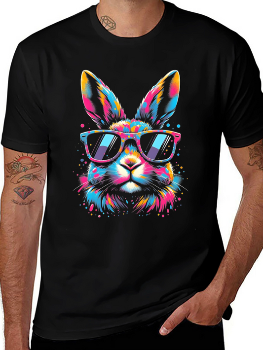 Cool Neon Bunny T-Shirt - Easter Vibes