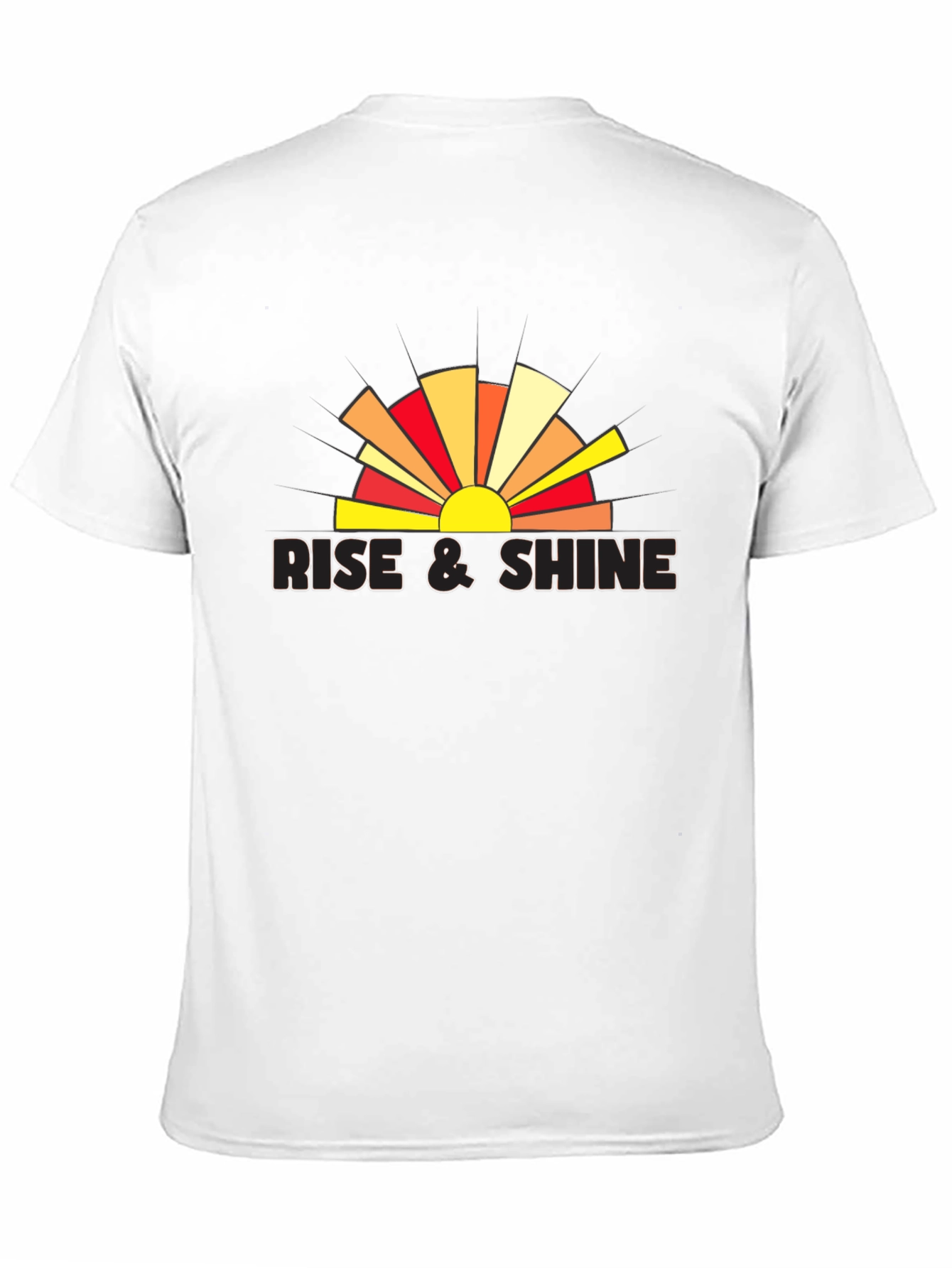 Rise & Shine Graphic Tee - Retro Style Shirt