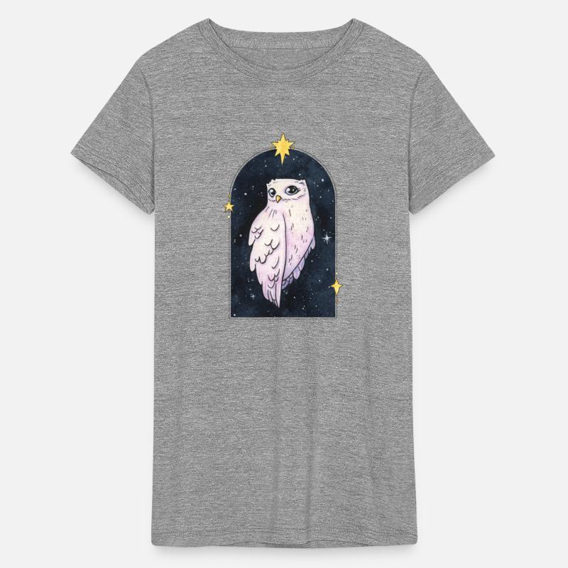 Celestial White Owl Night Owl