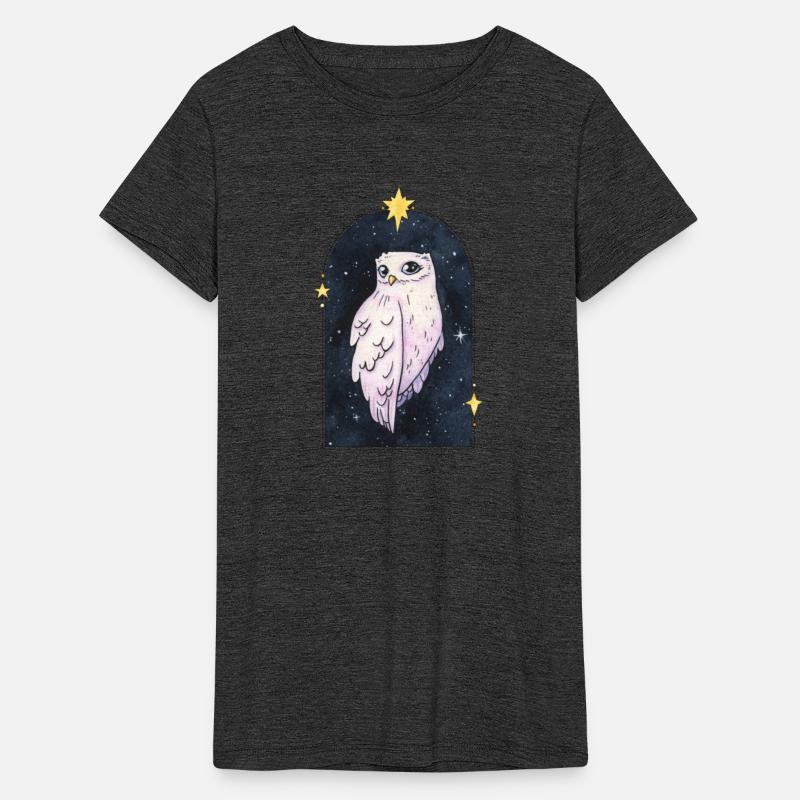 Celestial White Owl Night Owl