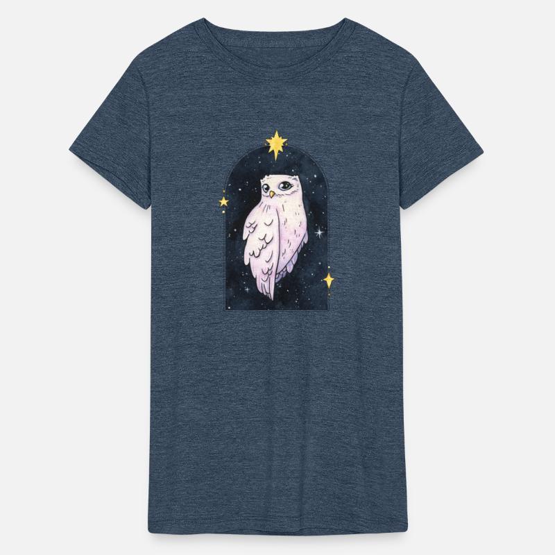 Celestial White Owl Night Owl