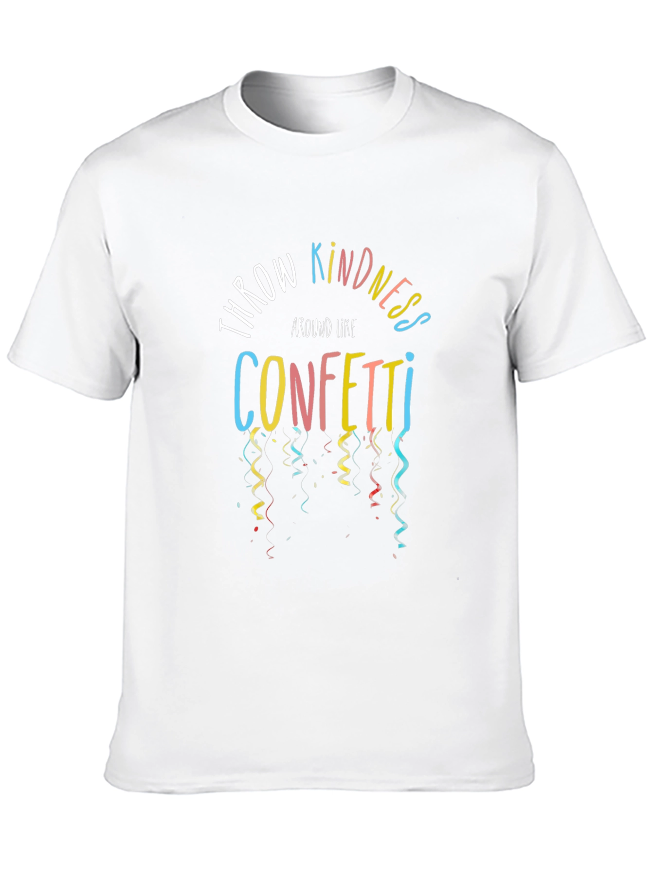 Throw Kindness Around Like Confetti Black Tee
