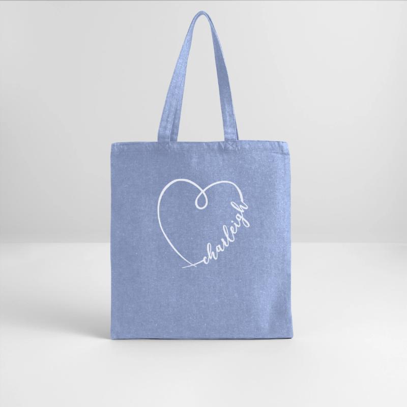 Charleigh Name Heart Calligraphy