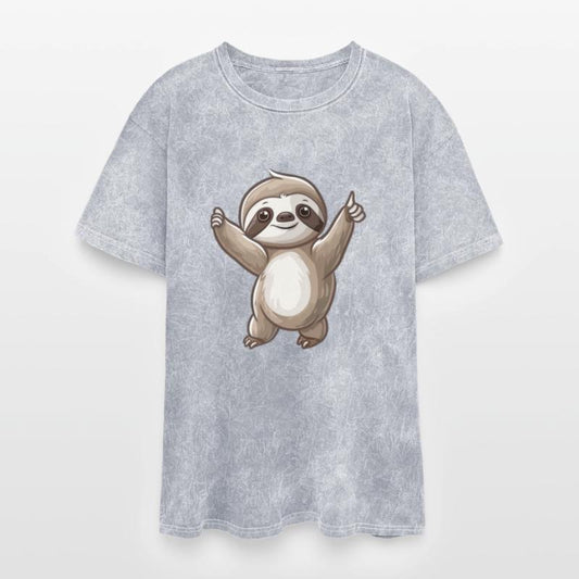 Charming Smiling Sloth Embracing Life