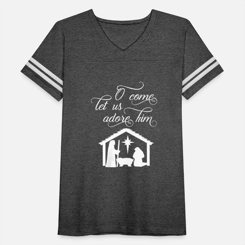 Christian Adore Him Jesus Birth Nativity