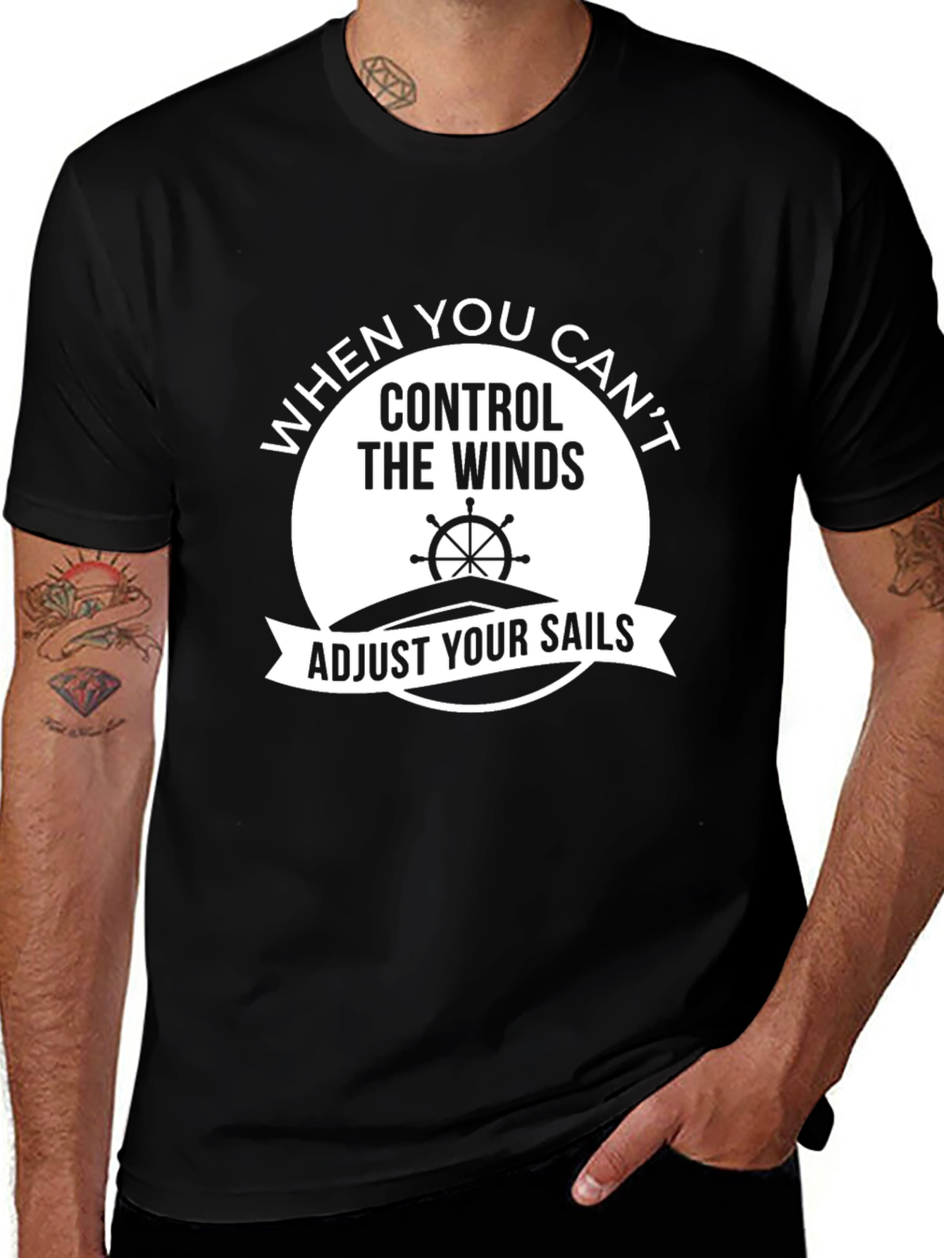 Adjust Your Sails Graphic T-Shirt