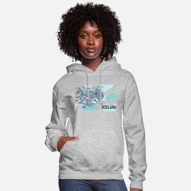 City Illustrations Iceland World Map Travel Map