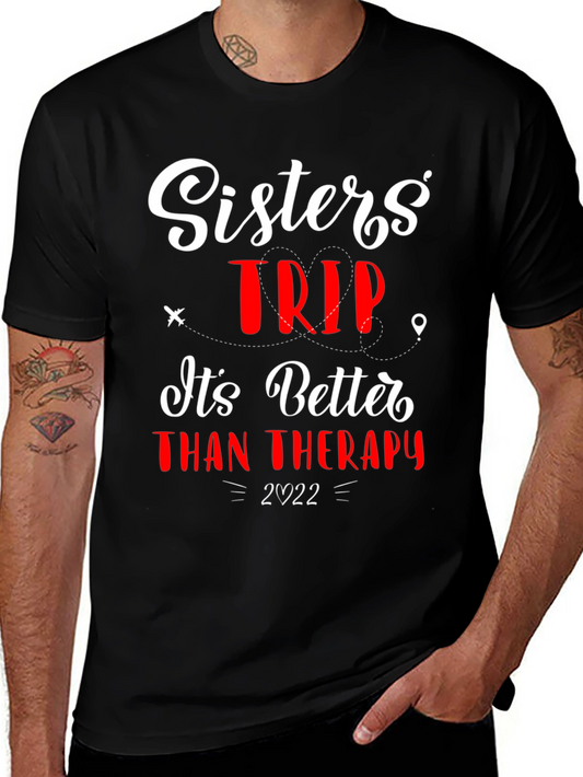 Sisters Trip Therapy T-Shirt - 2022