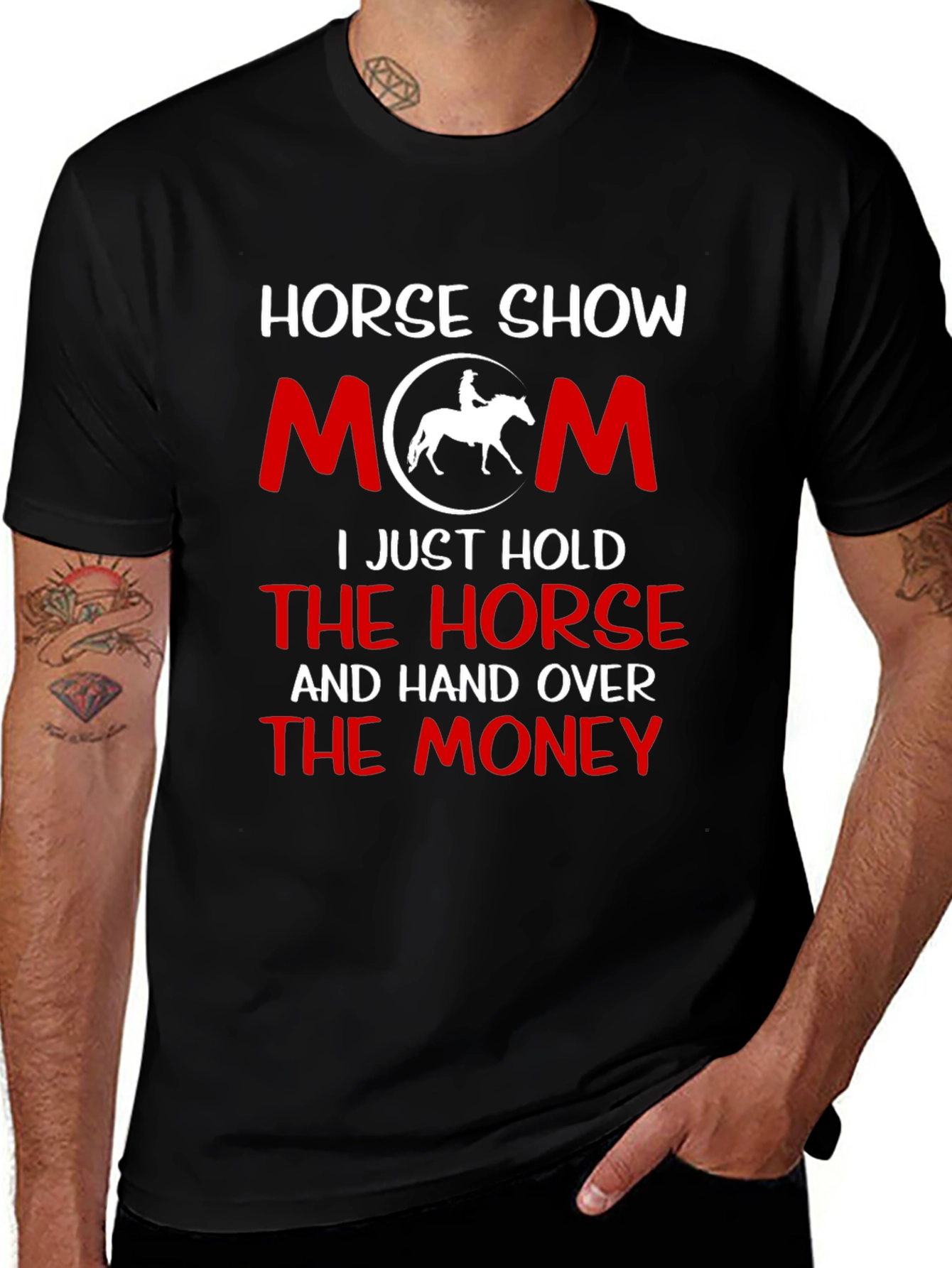 Horse Show Mom T-Shirt