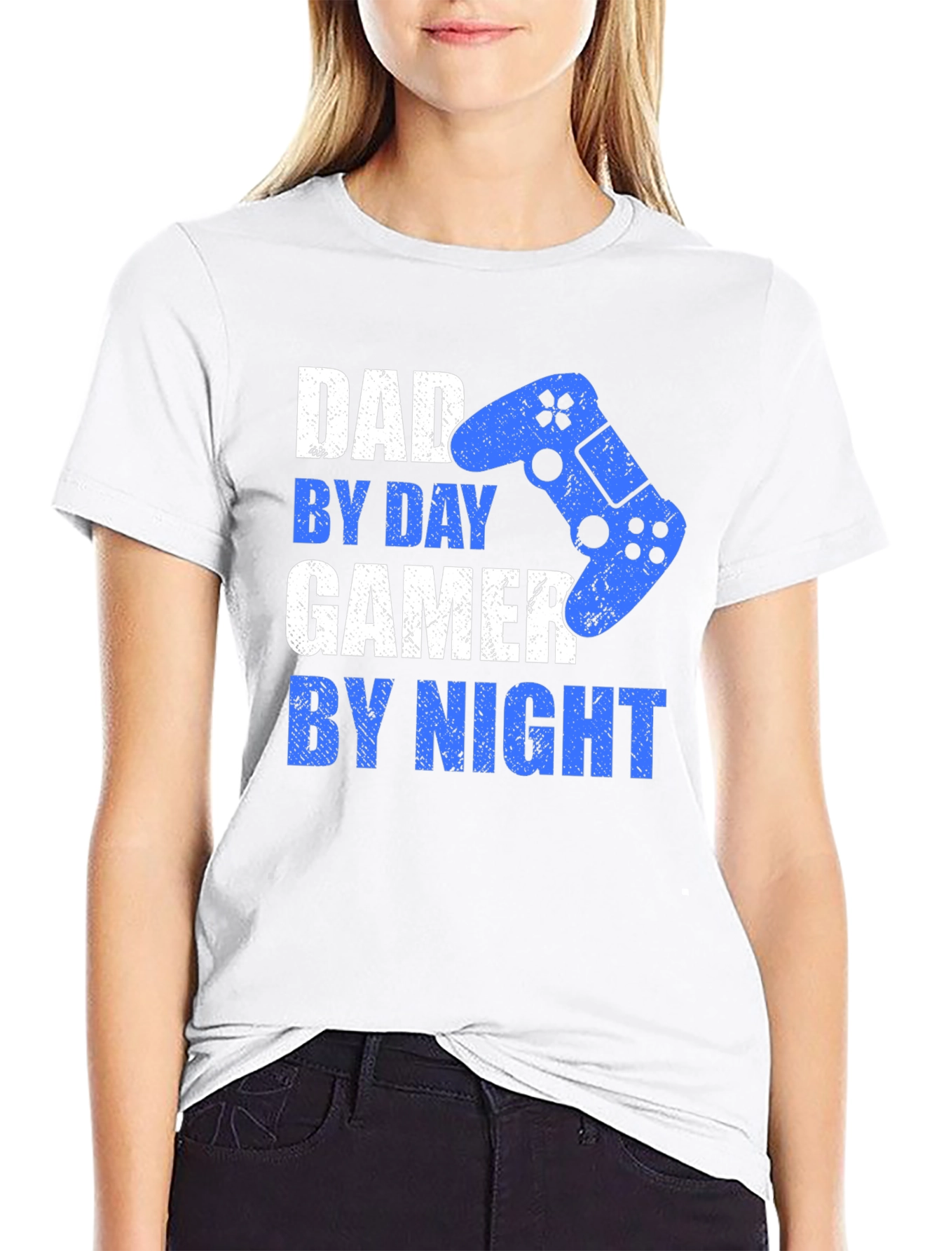 Dad Gamer T-Shirt - By Day By Night
