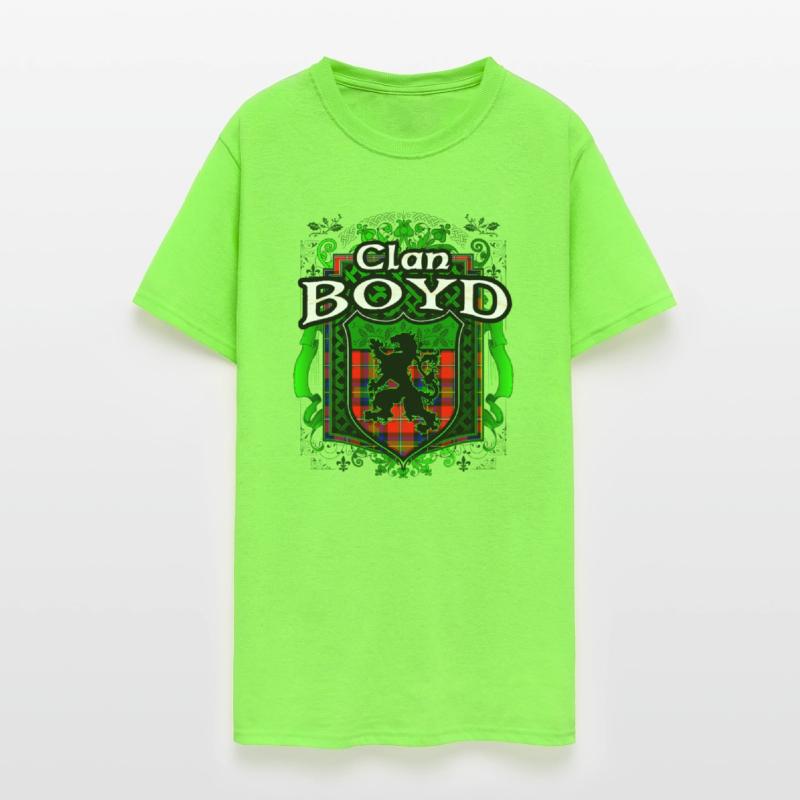 Clan Boyd Tartan Rampant Lion Celtic