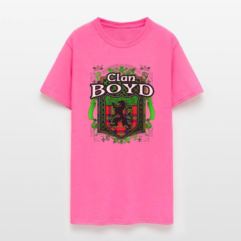 Clan Boyd Tartan Rampant Lion Celtic