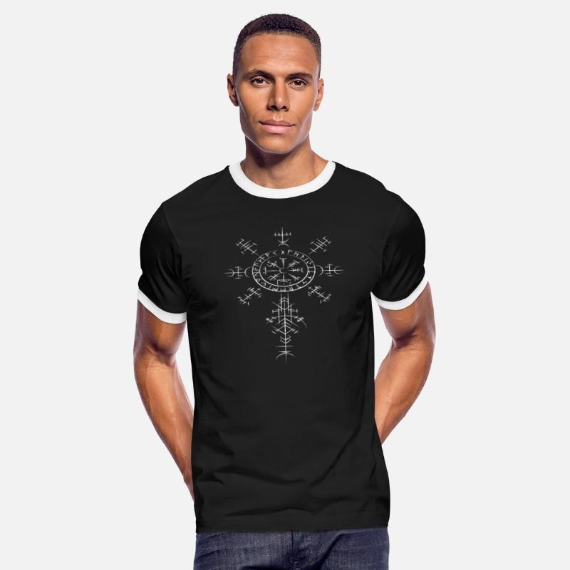 Classic Viking Symbols Compass Vegvisir Nordic Run
