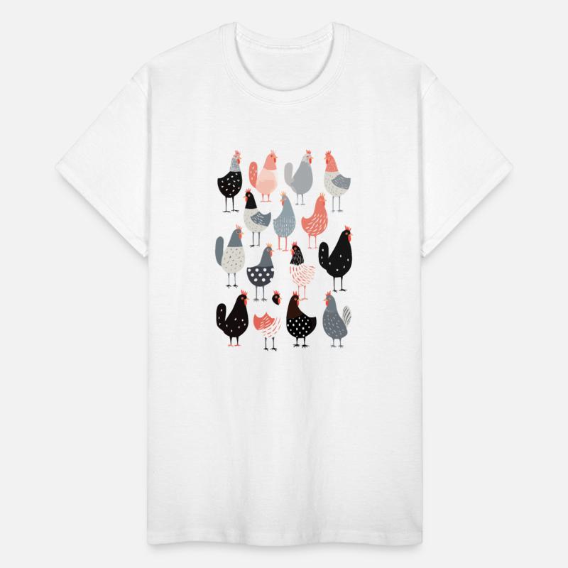Cluck Yeah! Funny Chicken Celebration Tee