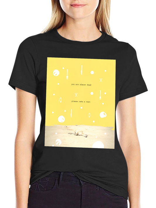Almost Dead Rest Graphic Tee - Relaxed Fit
