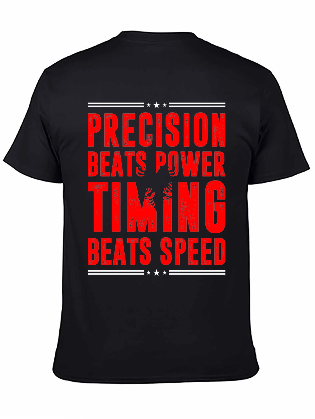 Precision Beats Power Graphic T-Shirt