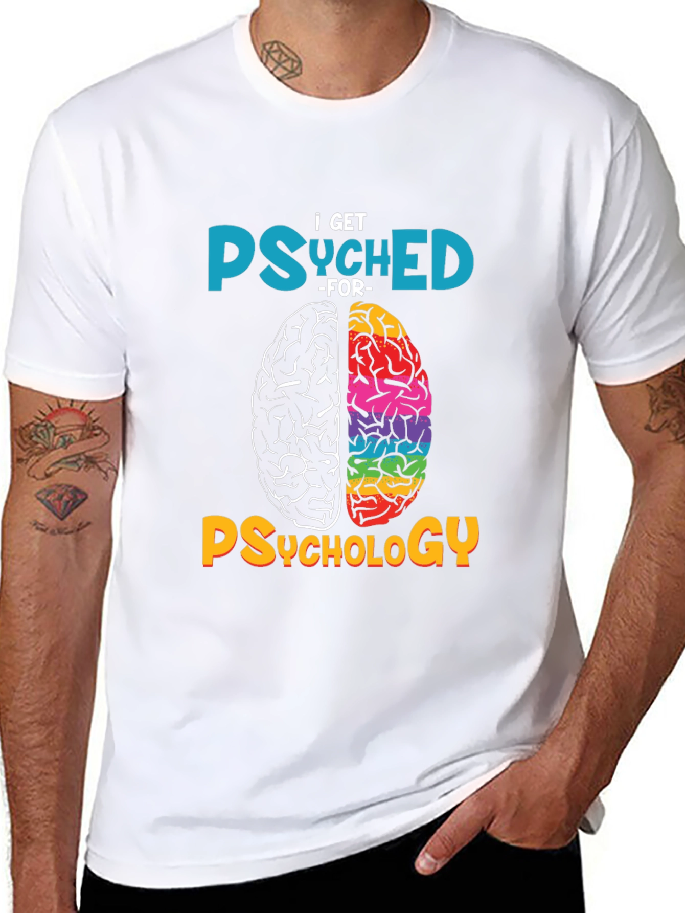 I Get Psyched for Psychology T-Shirt