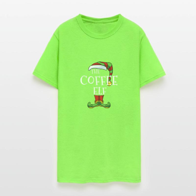 Coffee Elf Family Matching Christmas Group Gift