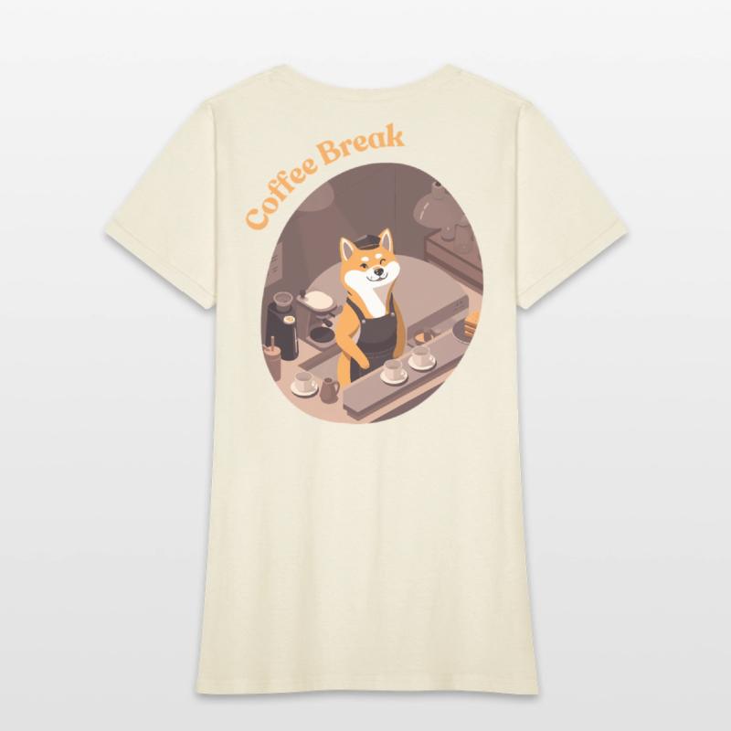 Coffee Shop Shiba Barista