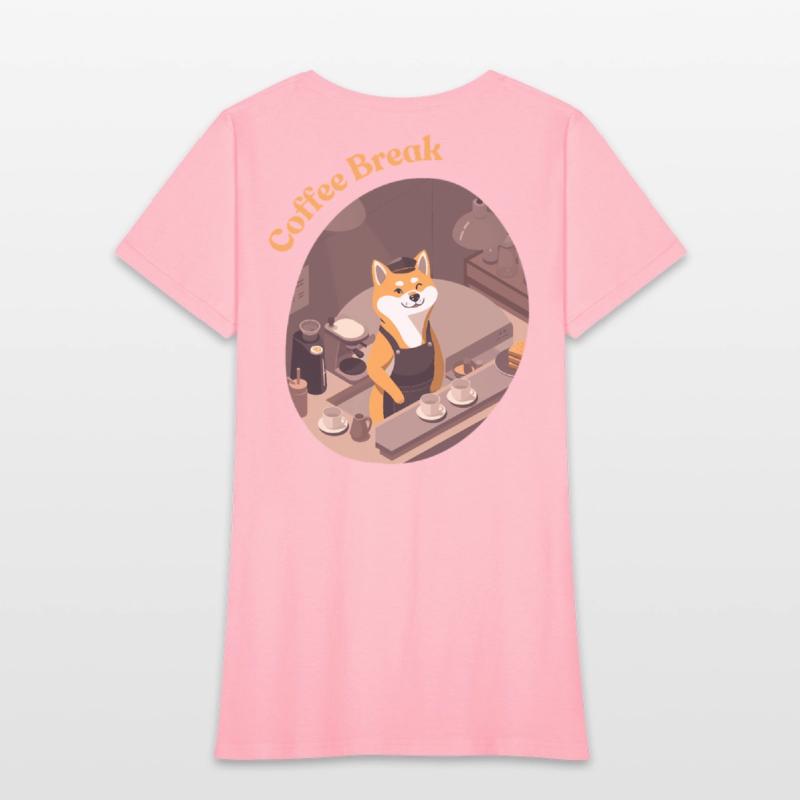 Coffee Shop Shiba Barista