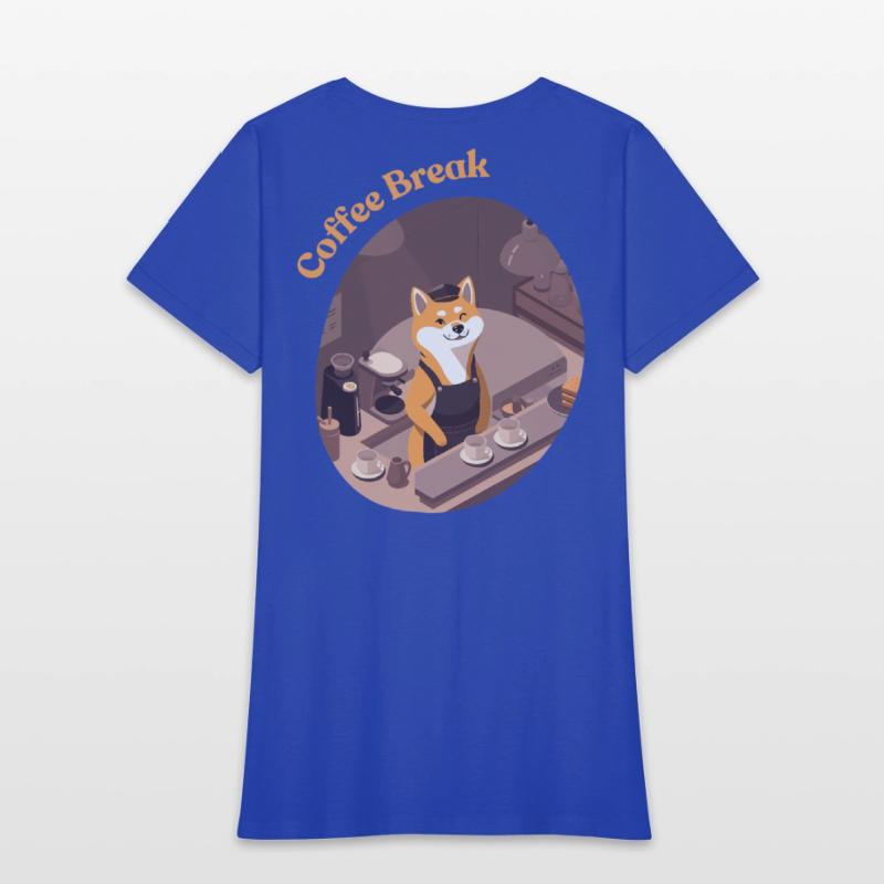 Coffee Shop Shiba Barista