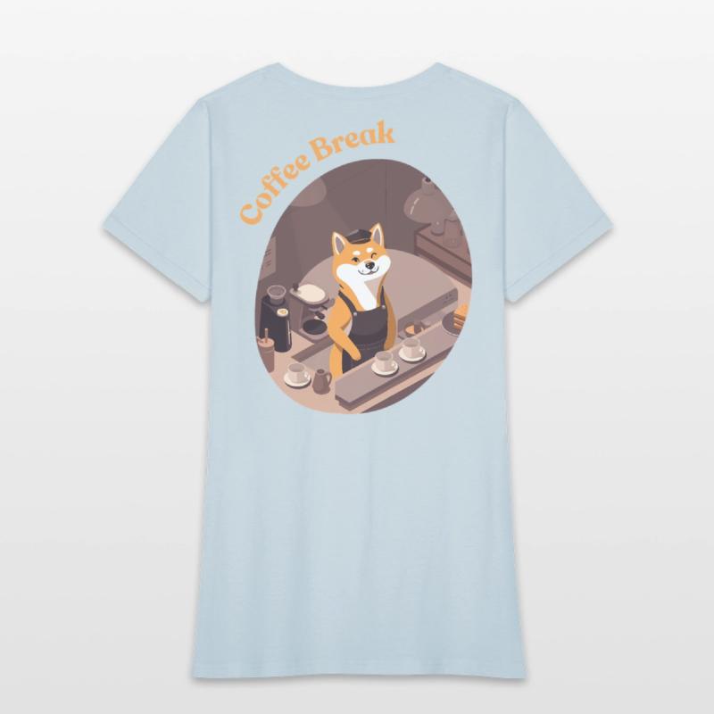 Coffee Shop Shiba Barista