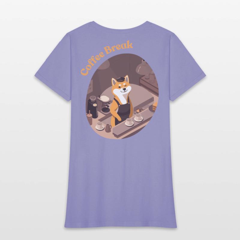 Coffee Shop Shiba Barista