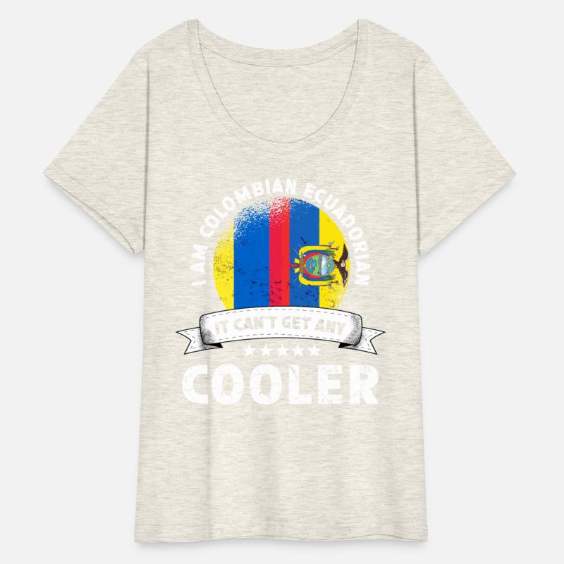 Colombia Flag Ecuador Grown Patriot Country