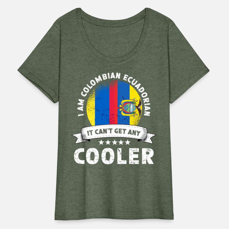 Colombia Flag Ecuador Grown Patriot Country