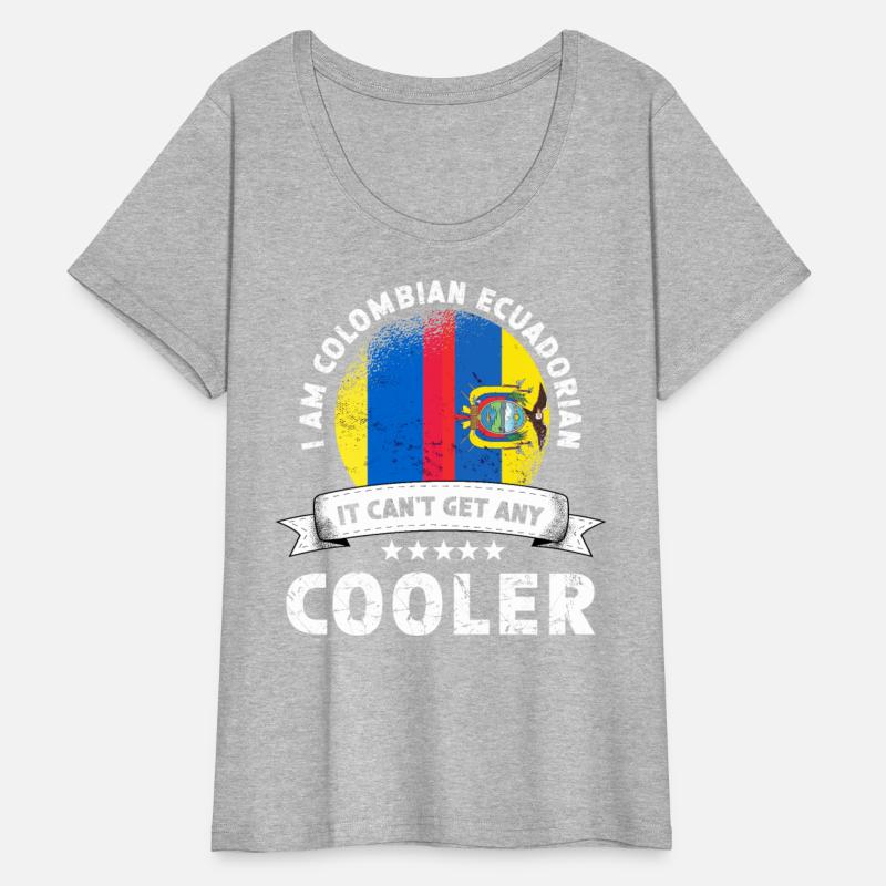 Colombia Flag Ecuador Grown Patriot Country