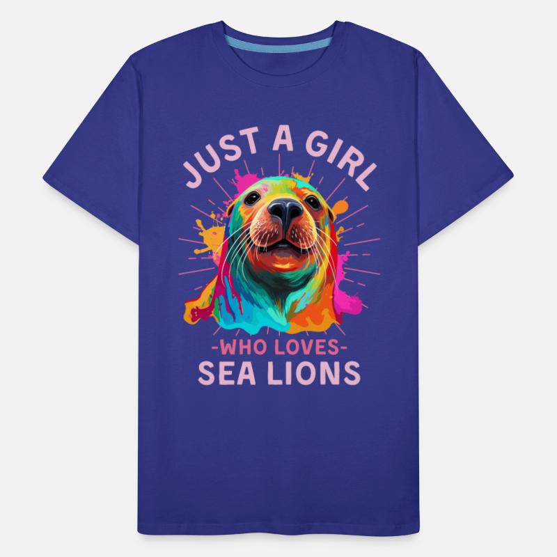 Colorful Sea lion