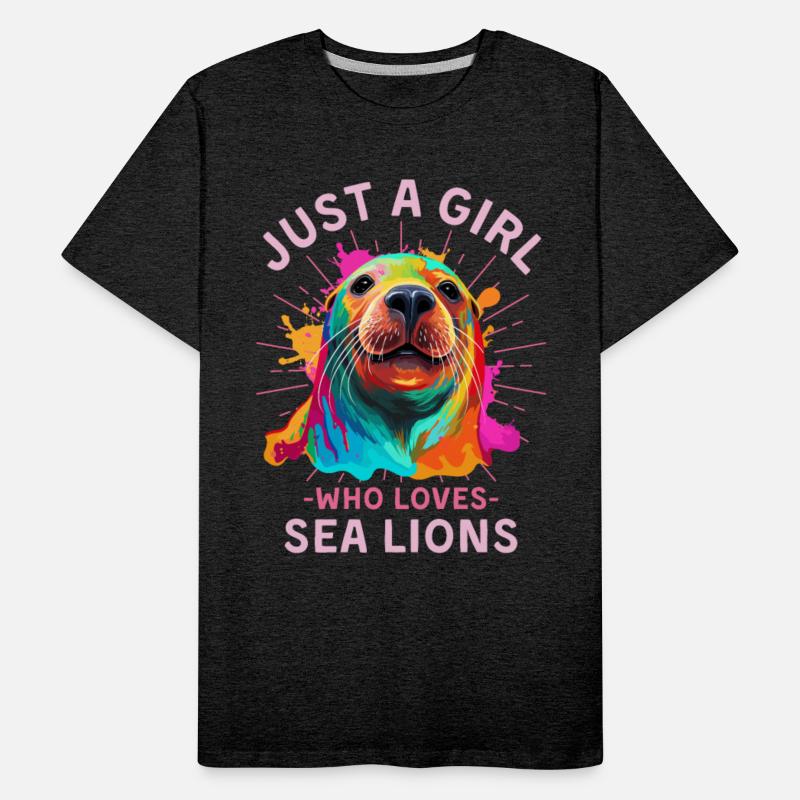 Colorful Sea lion