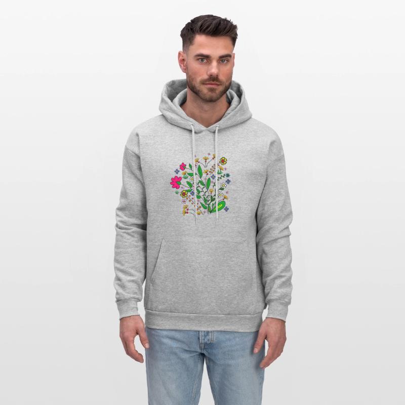 colourful flower meadow blooming flower tendril