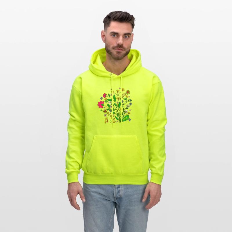 colourful flower meadow blooming flower tendril